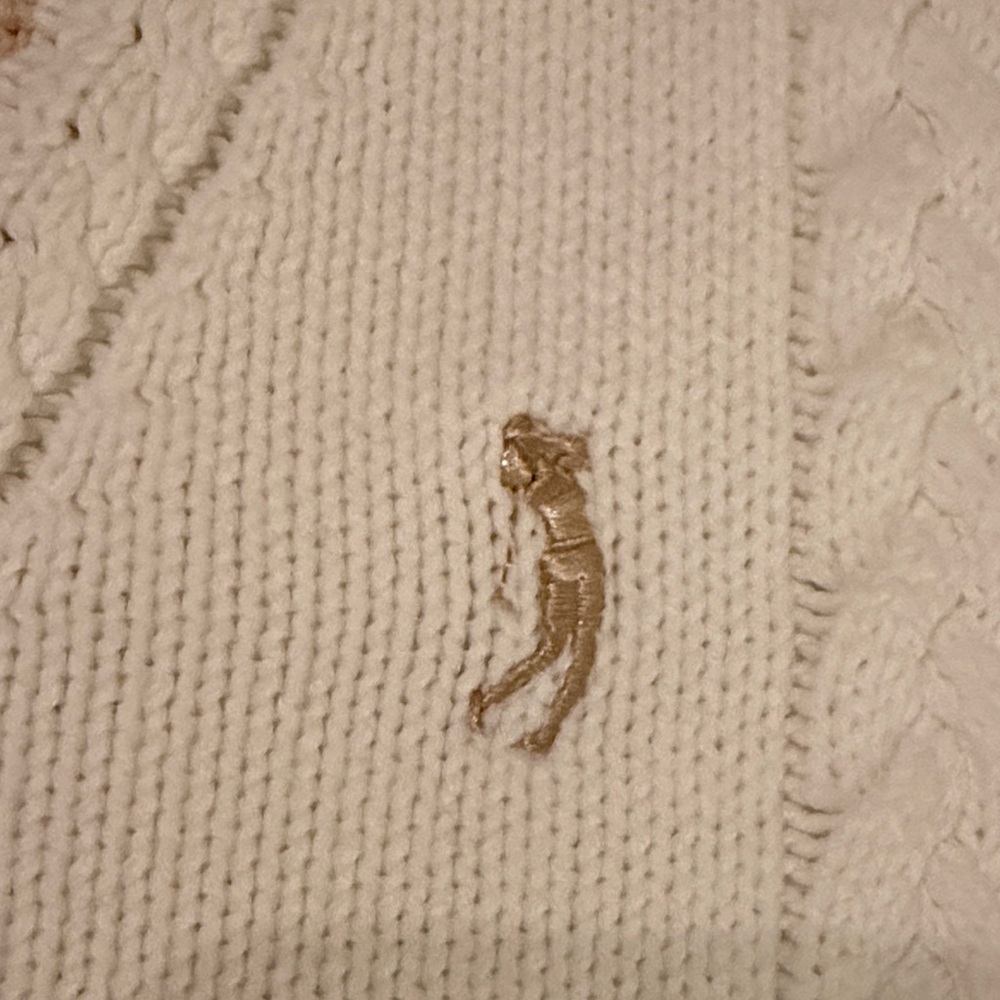 Women’s golf sweater 100% cotton - Picture 2 of 4